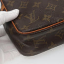 LOUIS VUITTON Monogram Compiegne 23 Clutch Bag M51847 LV Auth BA3278-11