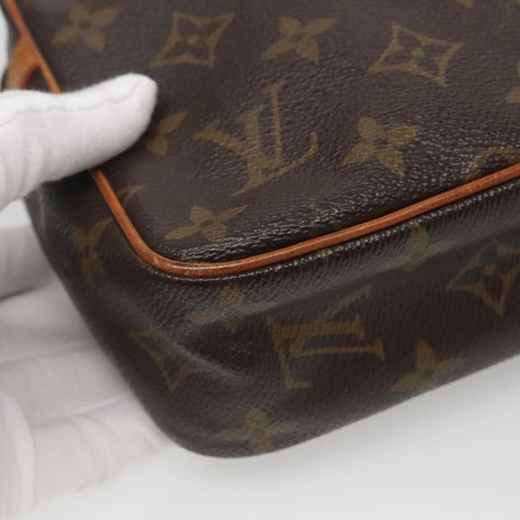 LOUIS VUITTON Monogram Compiegne 23 Clutch Bag M51847 LV Auth BA3278