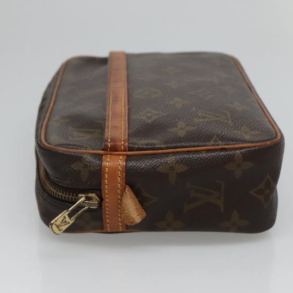 LOUIS VUITTON Monogram Compiegne 23 Clutch Bag M51847 LV Auth BA3278
