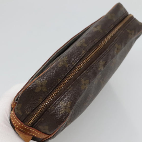 LOUIS VUITTON Monogram Compiegne 23 Clutch Bag M51847 LV Auth BA3278