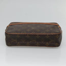 LOUIS VUITTON Monogram Compiegne 23 Clutch Bag M51847 LV Auth BA3278-7