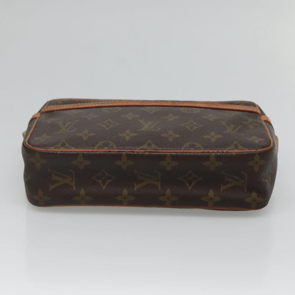 LOUIS VUITTON Monogram Compiegne 23 Clutch Bag M51847 LV Auth BA3278