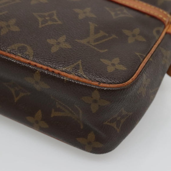 LOUIS VUITTON Monogram Compiegne 23 Clutch Bag M51847 LV Auth BA3278