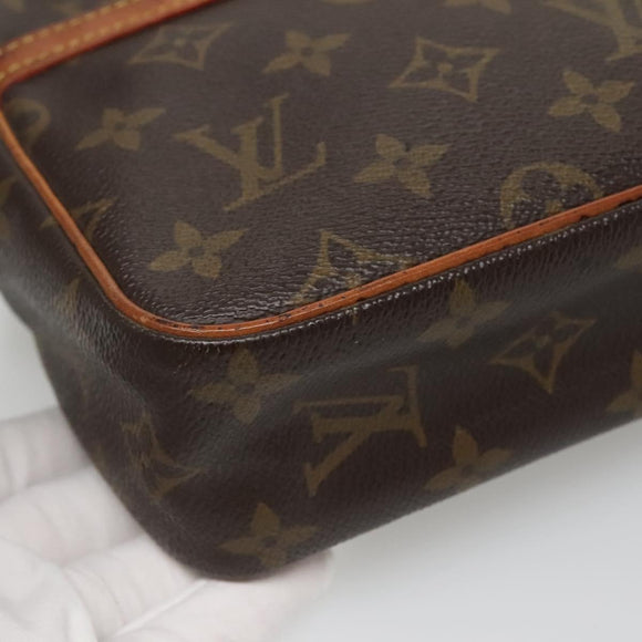 LOUIS VUITTON Monogram Compiegne 23 Clutch Bag M51847 LV Auth BA3278