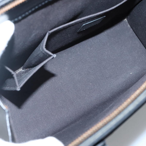 LOUIS VUITTON Epi Croisette PM Tote Bag Black M52492 LV Auth BA3293