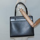 LOUIS VUITTON Epi Croisette PM Tote Bag Black M52492 LV Auth BA3293-23