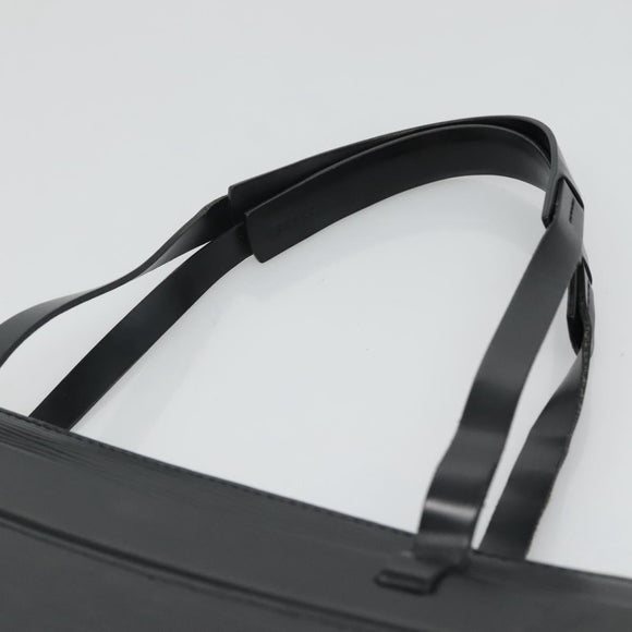 LOUIS VUITTON Epi Croisette PM Tote Bag Black M52492 LV Auth BA3293