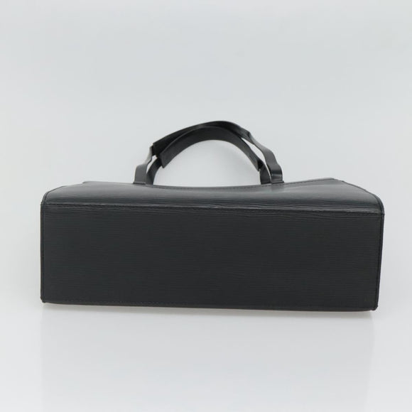 LOUIS VUITTON Epi Croisette PM Tote Bag Black M52492 LV Auth BA3293