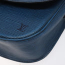 LOUIS VUITTON Epi Saint Cloud GM Shoulder Bag Toledo Blue M52195 LV Auth BA3294-10