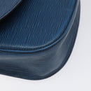 LOUIS VUITTON Epi Saint Cloud GM Shoulder Bag Toledo Blue M52195 LV Auth BA3294-11