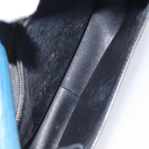 LOUIS VUITTON Epi Saint Cloud GM Shoulder Bag Toledo Blue M52195 LV Auth BA3294