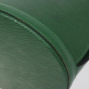 LOUIS VUITTON Epi Cluny Shoulder Bag Green M52254 LV Auth BA3296-14