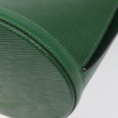 LOUIS VUITTON Epi Cluny Shoulder Bag Green M52254 LV Auth BA3296-16