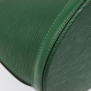 LOUIS VUITTON Epi Cluny Shoulder Bag Green M52254 LV Auth BA3296-9