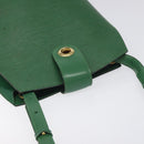 LOUIS VUITTON Epi Cluny Shoulder Bag Green M52254 LV Auth BA3296-6