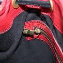 LOUIS VUITTON Epi Petit Noe Shoulder Bag Red M44107 LV Auth BA3298-20