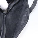 GUCCI Micro GG Supreme Shoulder Bag PVC Black Gold 001 22 1053 Auth BA3301-23