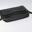 GUCCI Micro GG Supreme Shoulder Bag PVC Black Gold 001 22 1053 Auth BA3301-6
