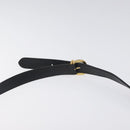 GUCCI Micro GG Supreme Shoulder Bag PVC Black Gold 001 22 1053 Auth BA3301-14