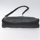 GUCCI Micro GG Supreme Shoulder Bag PVC Black Gold 001 22 1053 Auth BA3301-5