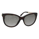 GUCCI Sunglasses metal Brown Auth BA3302-1