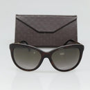 GUCCI Sunglasses metal Brown Auth BA3302-11