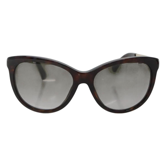 GUCCI Sunglasses metal Brown Auth BA3302