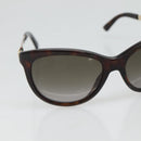 GUCCI Sunglasses metal Brown Auth BA3302-6