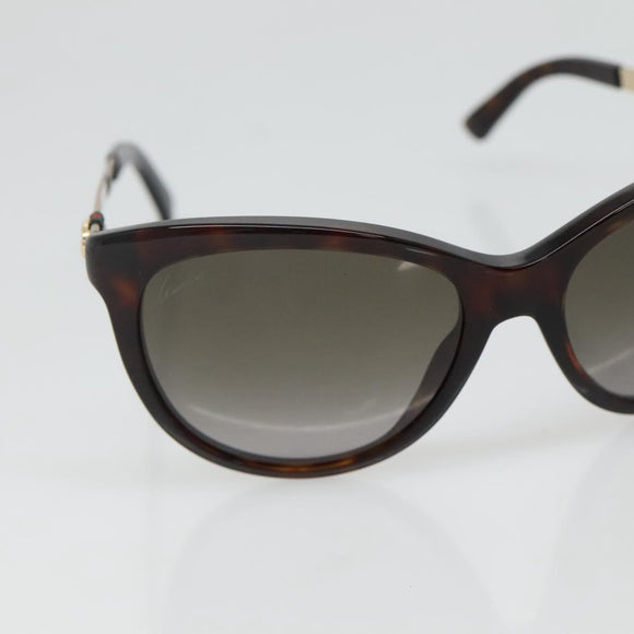 GUCCI Sunglasses metal Brown Auth BA3302
