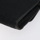 Christian Dior Trotter Canvas Shoulder Bag Black Auth BA3304-12