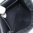 Christian Dior Trotter Canvas Shoulder Bag Black Auth BA3304-20