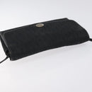 Christian Dior Trotter Canvas Shoulder Bag Black Auth BA3304-6