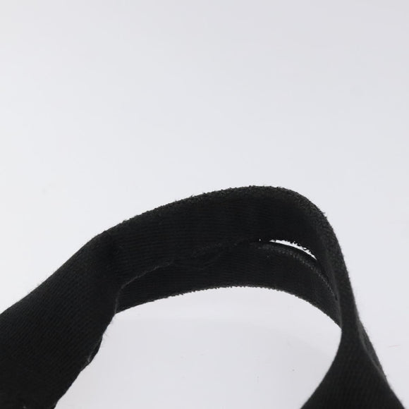 BURBERRY Nova Check Blue Label Hand Bag Nylon Beige Silver Auth BA3308