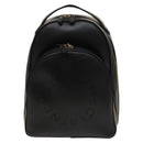 Stella MacCartney Backpack Leather Black Gold 594165 Auth BA3320-2