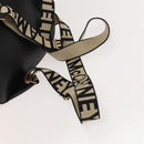 Stella MacCartney Backpack Leather Black Gold 594165 Auth BA3320-9