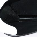 Christian Dior Shoulder Bag Leather Black Gold Auth BA3321-19