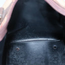 Burberrys Nova Check Boston Bag Canvas Beige Auth BA3332-19