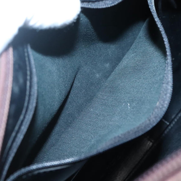 Burberrys Nova Check Boston Bag Canvas Beige Auth BA3332