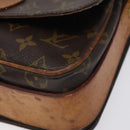 LOUIS VUITTON Monogram Cartouchiere MM Shoulder Bag M51253 LV Auth BA3338-14