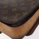 LOUIS VUITTON Monogram Cartouchiere MM Shoulder Bag M51253 LV Auth BA3338-15