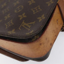 LOUIS VUITTON Monogram Cartouchiere MM Shoulder Bag M51253 LV Auth BA3338-16