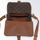 LOUIS VUITTON Monogram Cartouchiere MM Shoulder Bag M51253 LV Auth BA3338-17