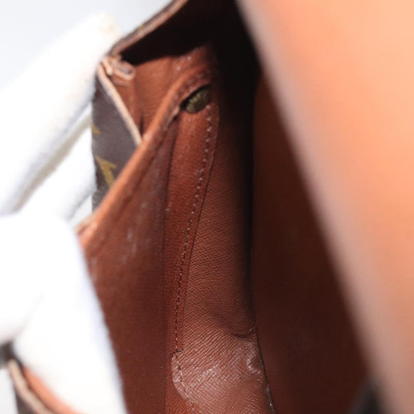 LOUIS VUITTON Monogram Cartouchiere MM Shoulder Bag M51253 LV Auth BA3338