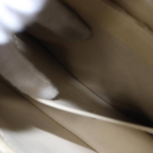 LOUIS VUITTON Monogram Charm Pochette Lover Bag Ivory M95194 LV Auth BA333SAV