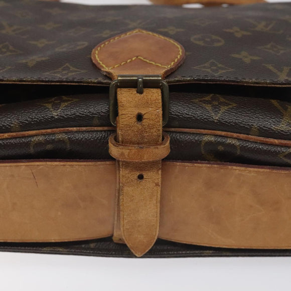 LOUIS VUITTON Monogram Cartouchiere GM Shoulder Bag M51252 LV Auth BA3340