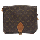 LOUIS VUITTON Monogram Cartouchiere GM Shoulder Bag M51252 LV Auth BA3340-13