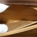 GUCCI Bamboo Hand Bag Suede Leather 2way Beige Gold Auth BA3351-11