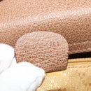 GUCCI Bamboo Hand Bag Suede Leather 2way Beige Gold Auth BA3351-12
