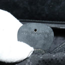 GUCCI Bamboo Hand Bag Canvas 2way Black Silver 002 2058 0439 5 Auth BA3352-19