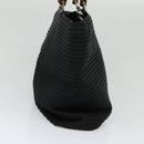 GUCCI Bamboo Hand Bag Canvas 2way Black Silver 002 2058 0439 5 Auth BA3352-4